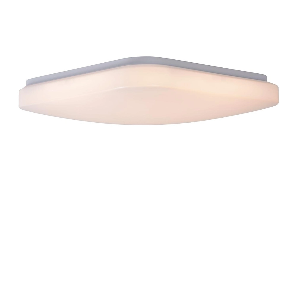 Square ceiling light Otis 28cm white Lucide 5411212791344