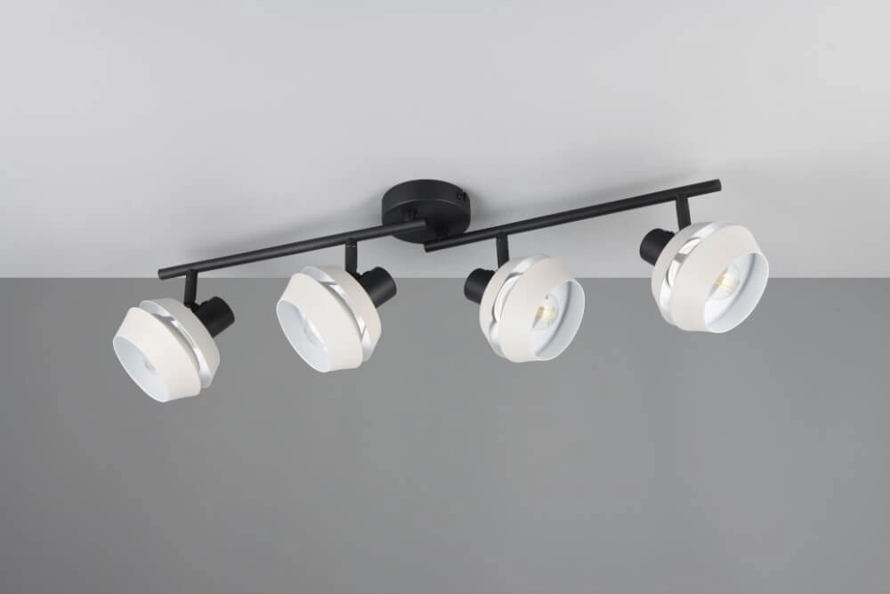4-light surface-mounted spotlight Isla orientable Trio 4017807616552