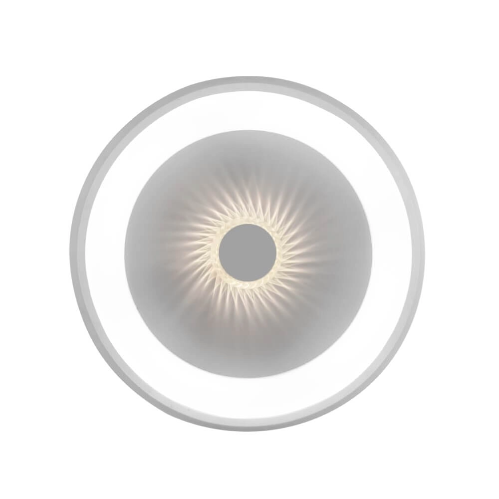 Round ceiling lamp Vertigo white Ø 46,5cm Just Light 4043689994709