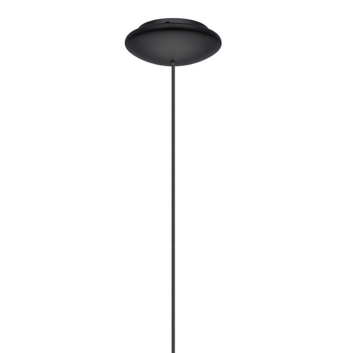 Pendant lamp Gaetano 1 38cm black - gold Eglo 9002759949358