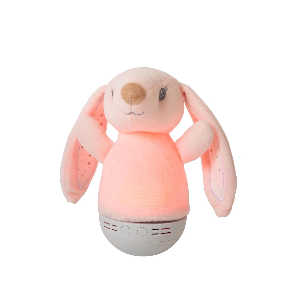 Night light Dolly on battery with music function - pink Lucide 5411212771476