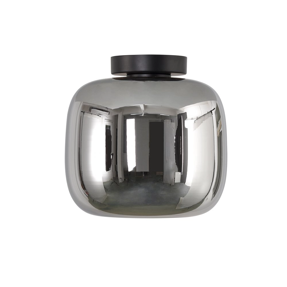 Ceiling light Preston-24 with smoke glass Artdelight 8719831735808