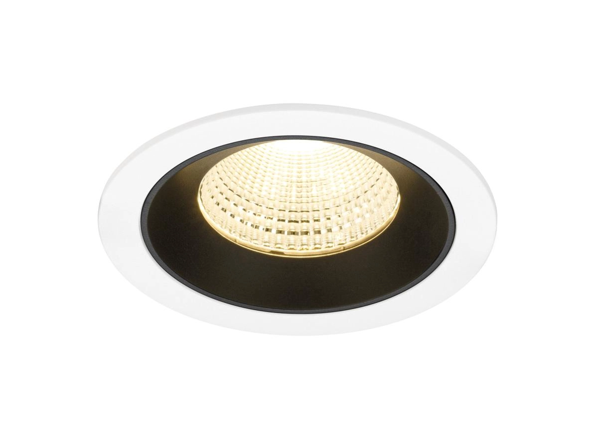 Recessed spotlight Numinos L white/black 3000K - 55deg