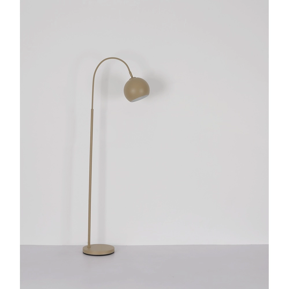 Modern floor lamp Benno sand brown Globo 9007371507566
