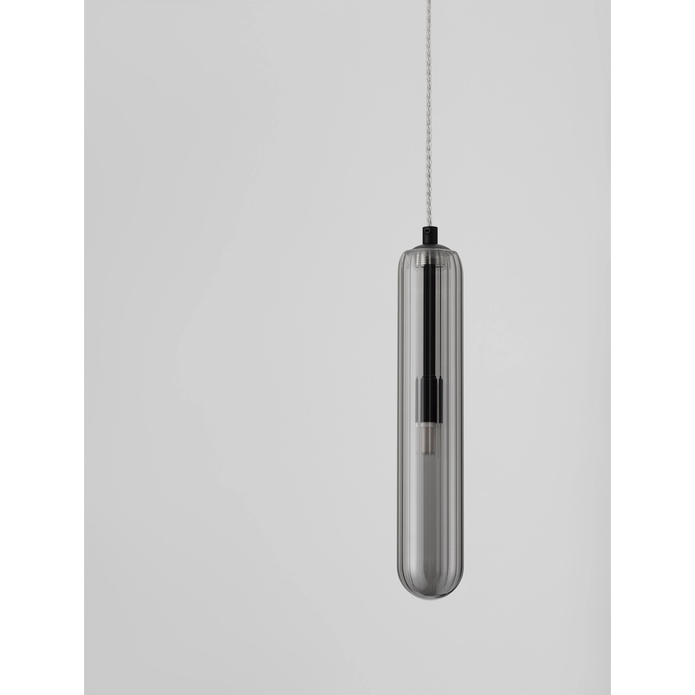 Design pendant lamp Gustave black single Lyora 5212017443298