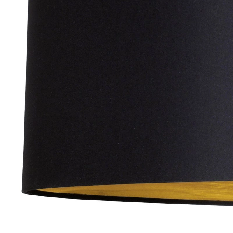 Country Pendant Lamp Maserlo 100cm black with gold Eglo 9002759316167