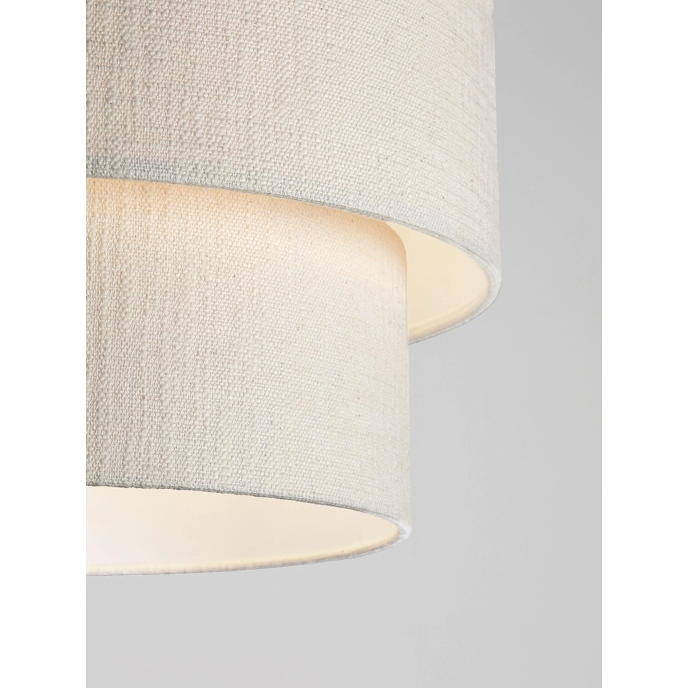 Linen pendant lamp Karen Ø 50cm Lyora 5212017493965