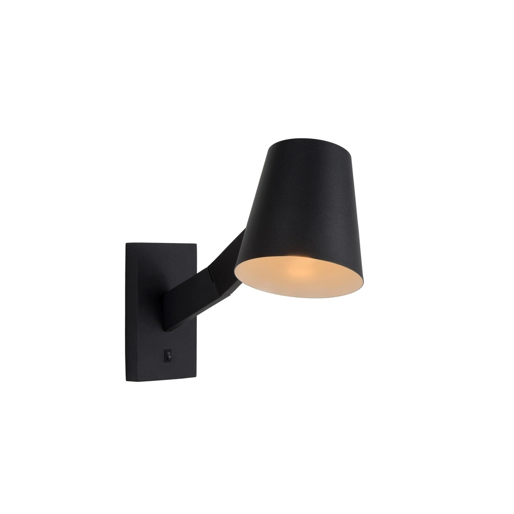 Black wall lamp Mizuko Design Lucide 5411212201713