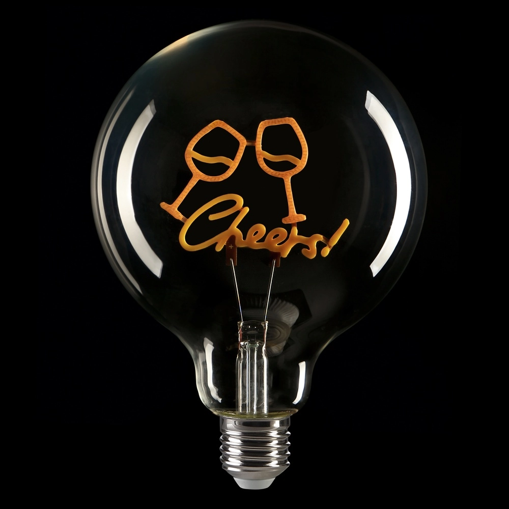 E27 light source Lumopop "Cheers" yellow Brilliant 4004353477652