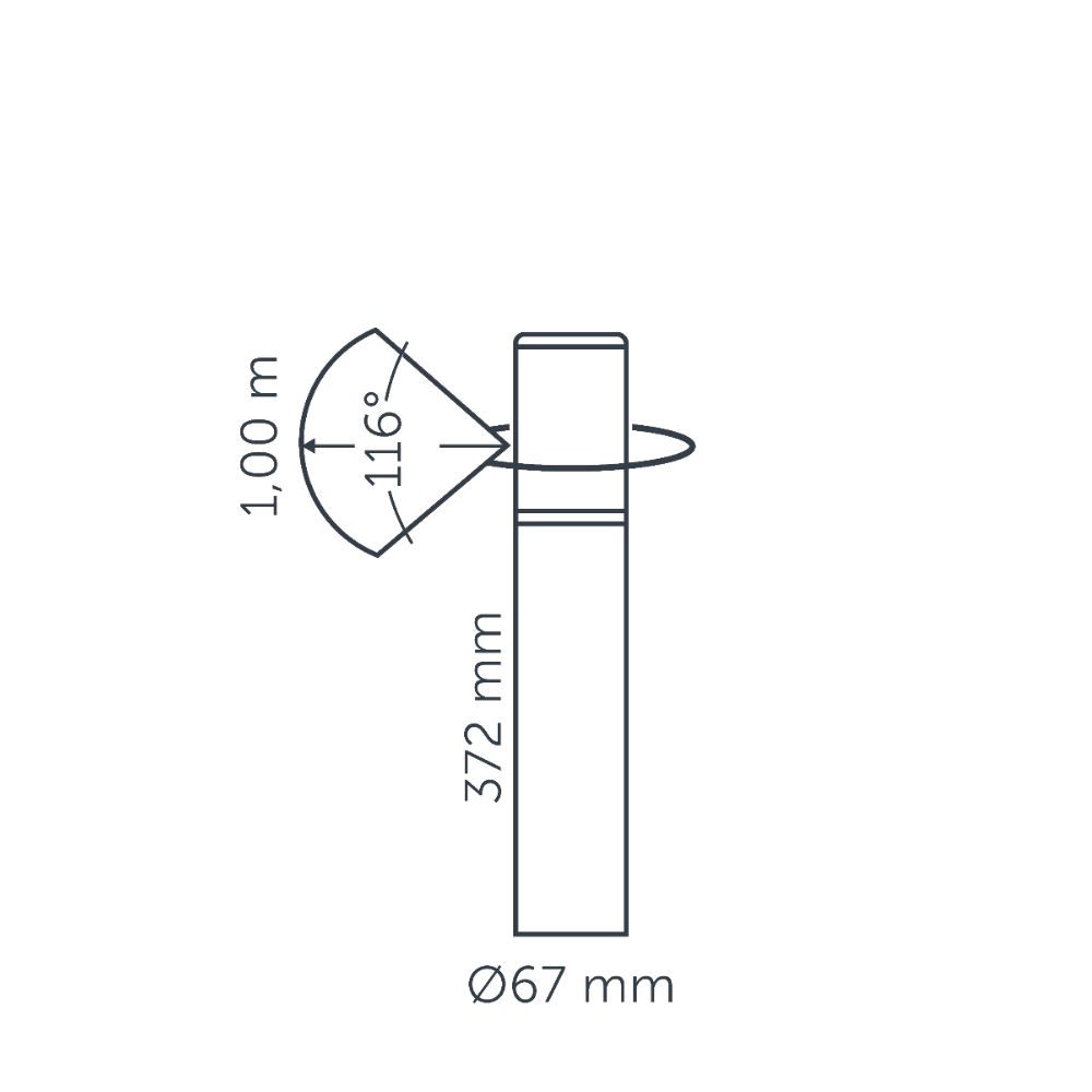 Border lighting Liv Low Corten 12 volt In-lite 8717051006074