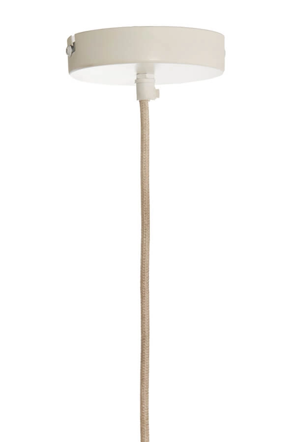 White pendant lamp Zubedo Ø 49.5cm Light & Living 8717807706654