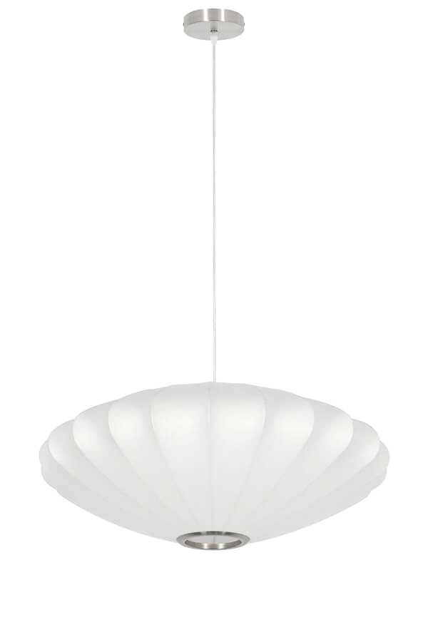Japandi pendant lamp Fay Ø 60cm white Light & Living 8717807760373