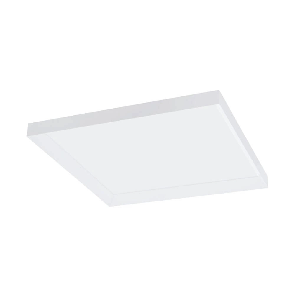 Square ceiling lamp Escondida white 60 x 60cm