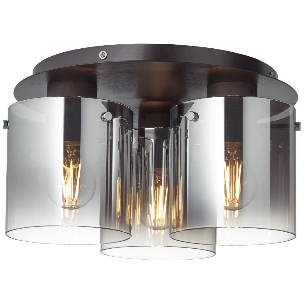 Ceiling lamp Beth 3-light black