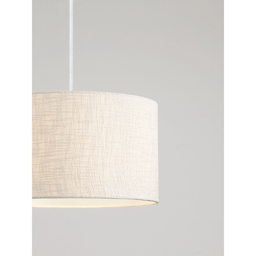 Linen pendant lamp Karen Ø 40cm Lyora 5212017493958