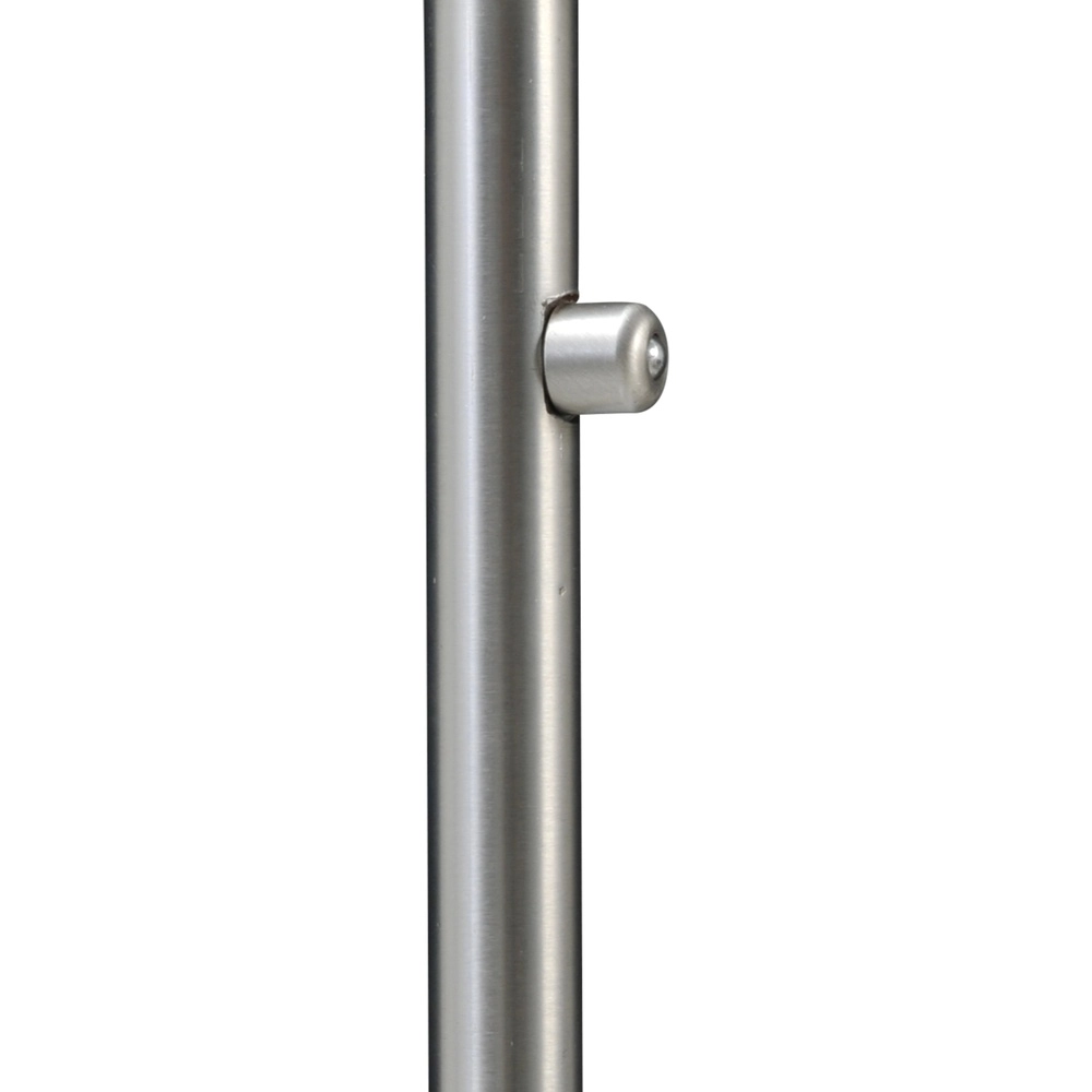 Design floor lamp Scala nickel Ø 25cm Masterlight 8718121297347