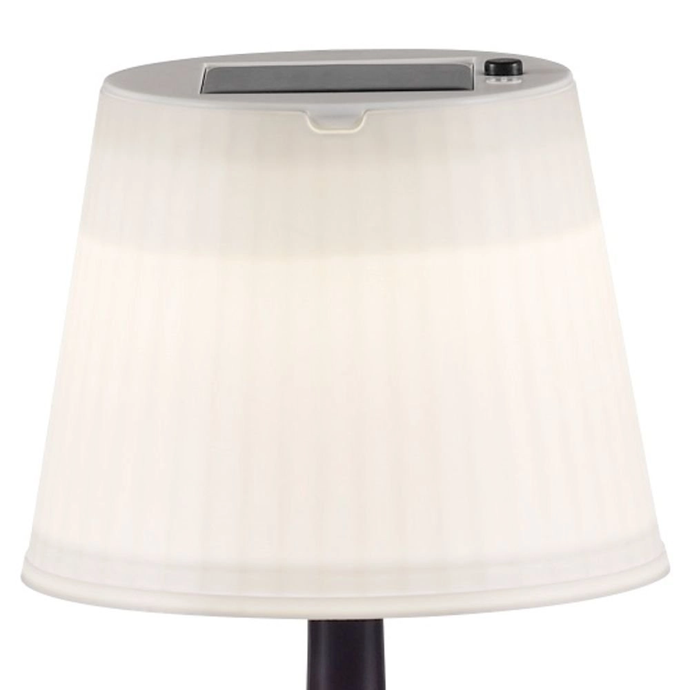 LED outdoor lamp Assisi Solar with LED black KonstSmide 7318301097524