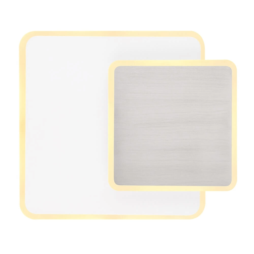 Wall lamp square Many white Globo 9007371422616