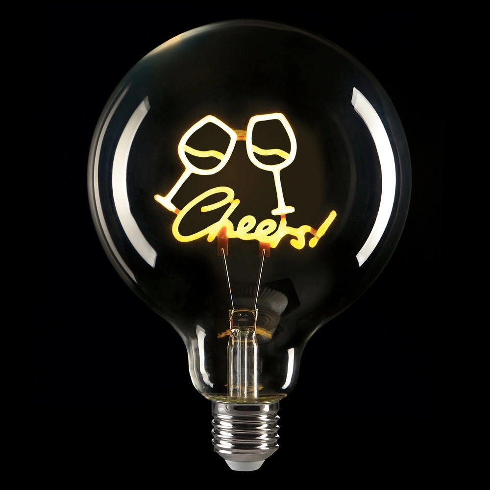 E27 light source Lumopop "Cheers" yellow Brilliant 4004353477652