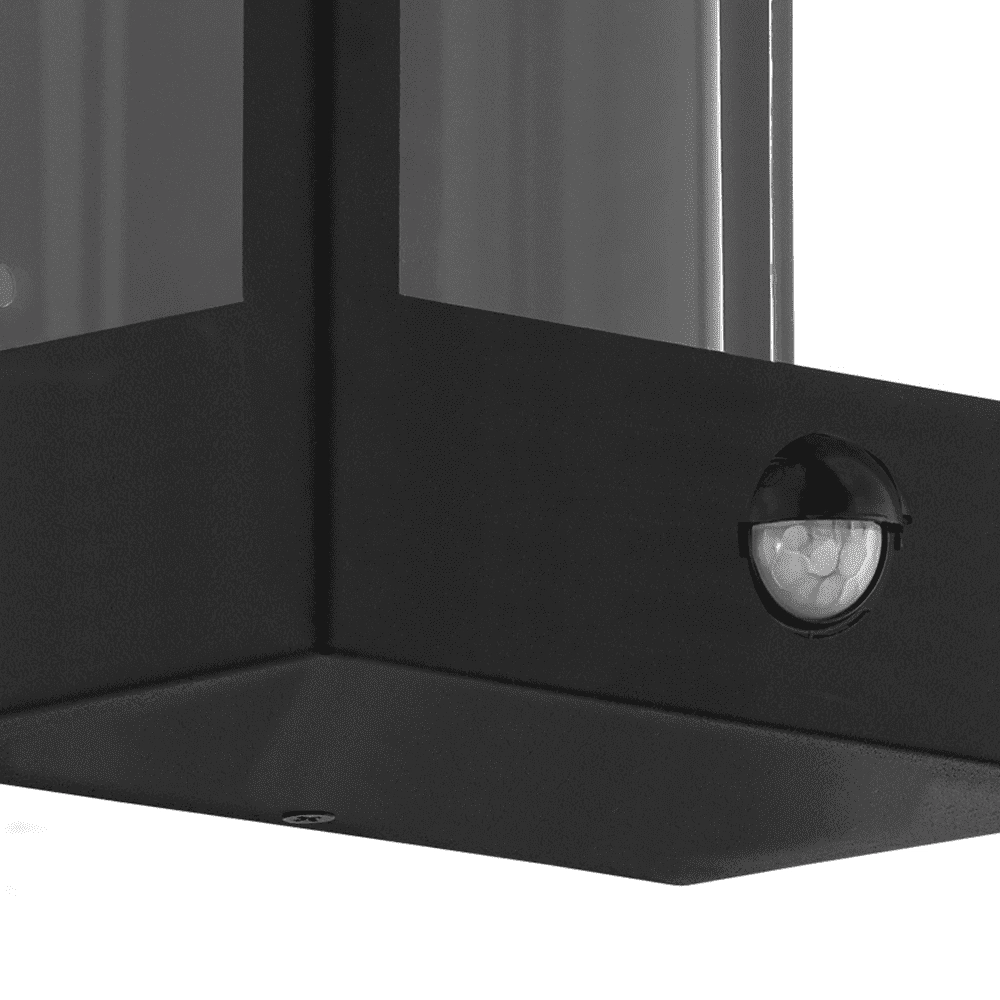 Black outdoor lamp Alamonte with motion sensor Eglo 9002759995874