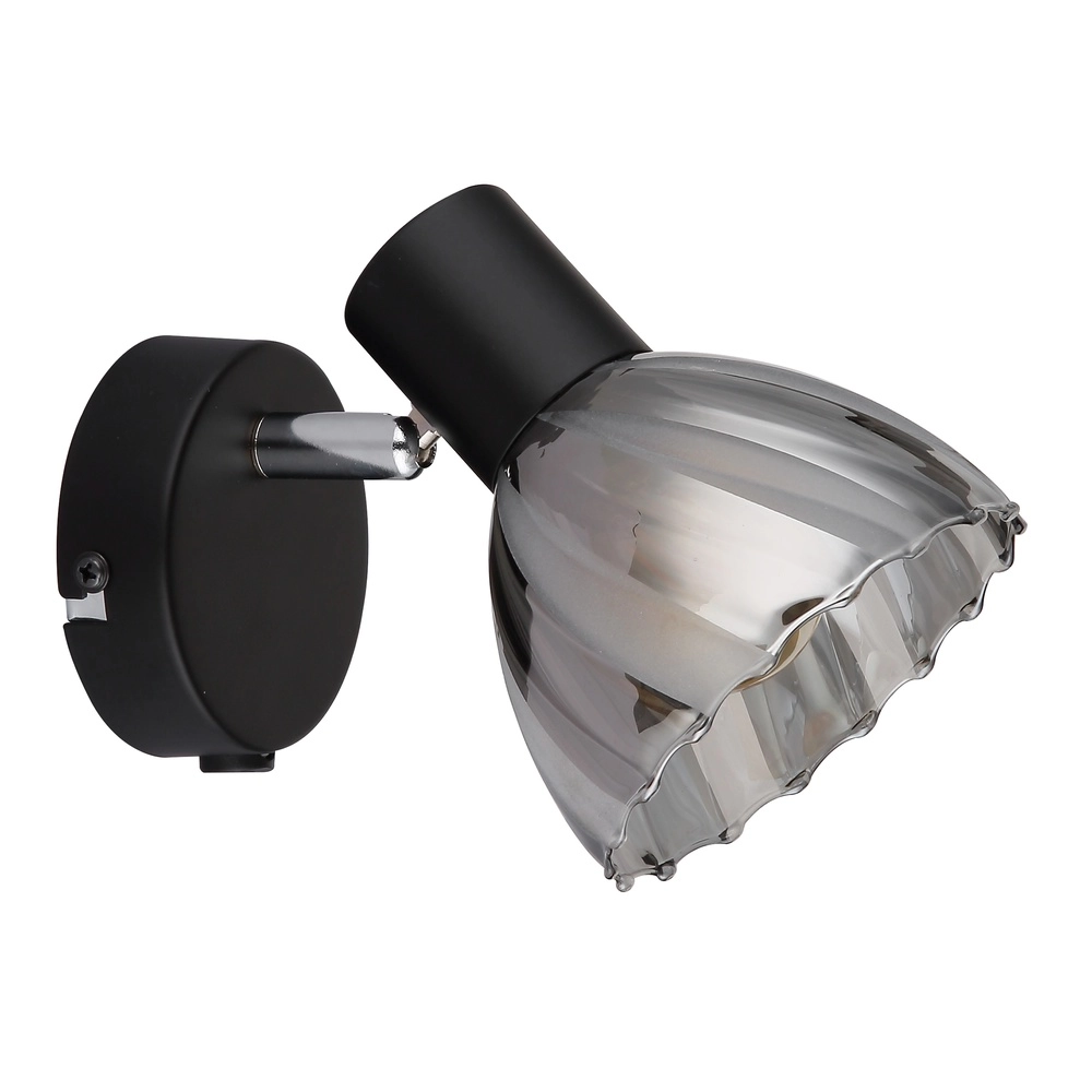 Wall lamp Zachery Black Globo 9007371528493