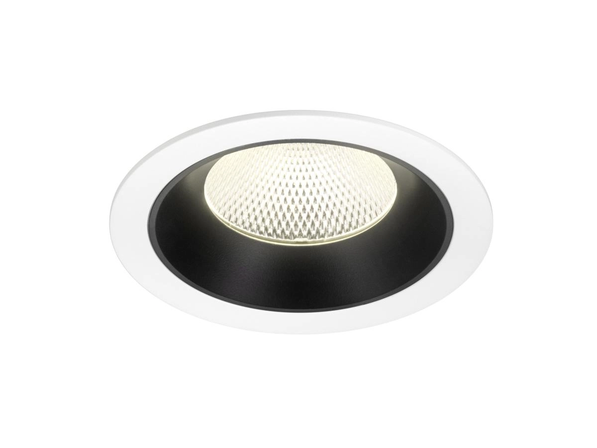 Recessed spotlight Numinos XL white/black 4000K - 40deg