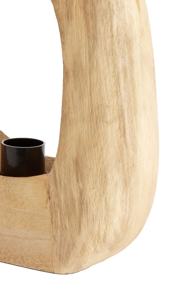 Light wooden table lamp Kelafo 24 x 30cm Light & Living 8717807701093
