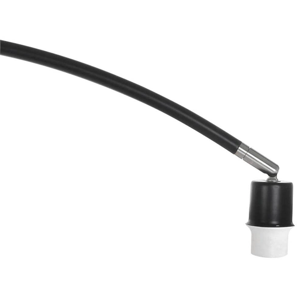 Arc lamp Solva black with green hood Steinhauer 8712746174731