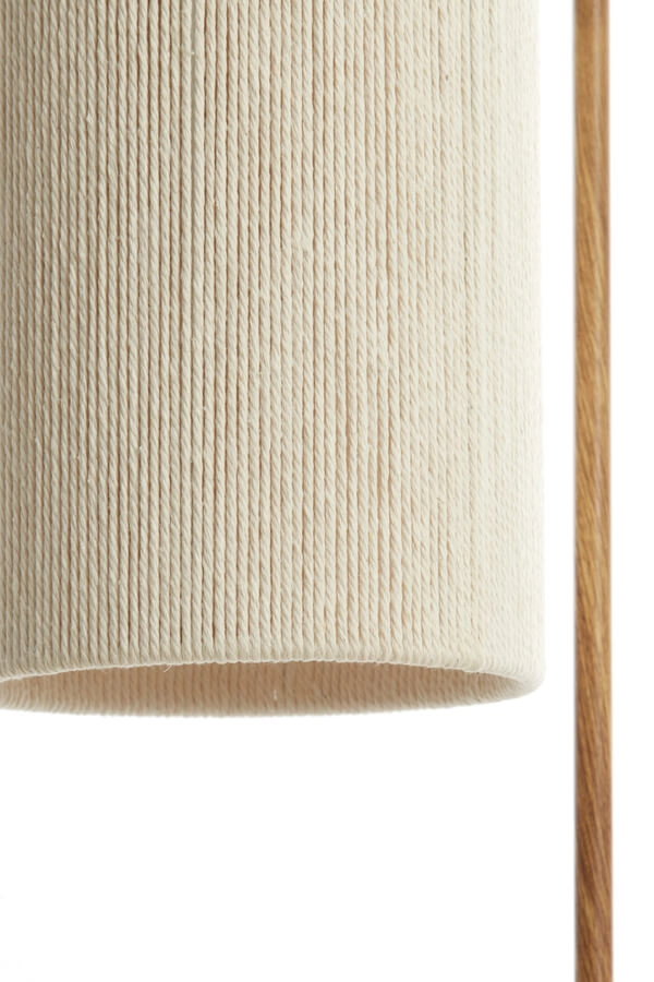 Japandi table lamp Donio Light wood print Light & Living 8717807710088