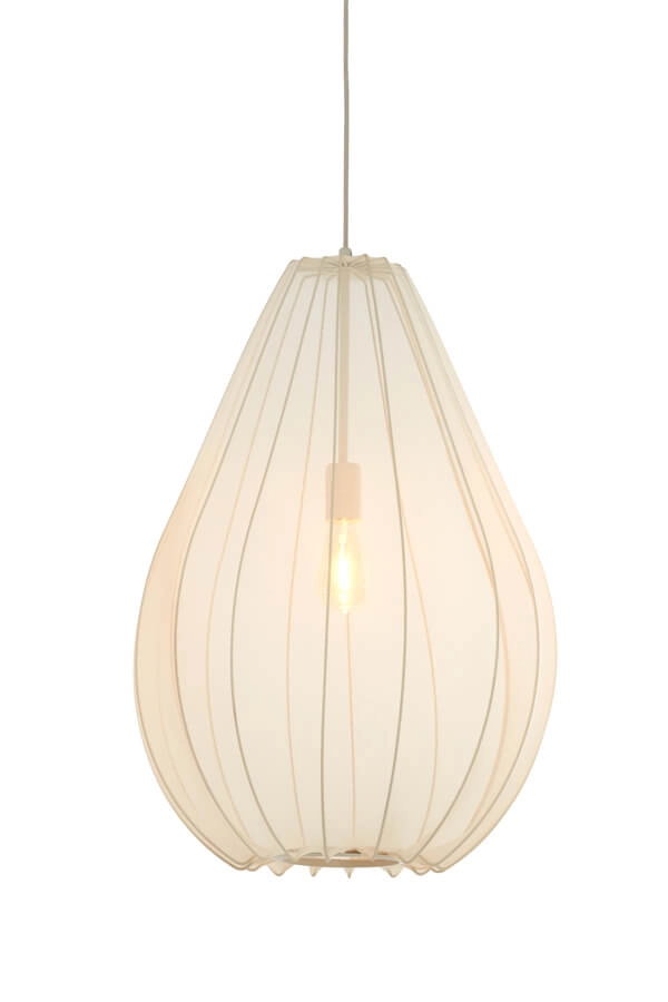 Japandi pendant lamp Itela cream Ø 50cm Light & Living 8717807702762