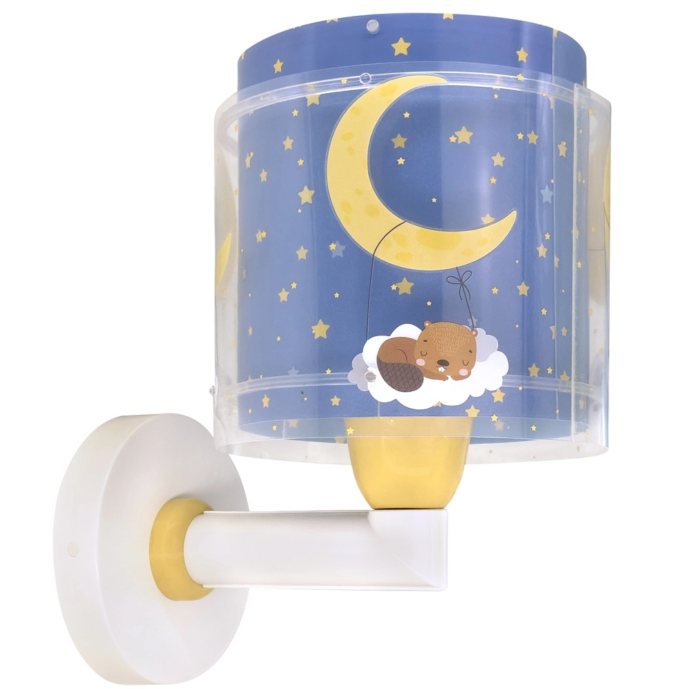 Children's room wall lamp Moon Dreams blue Dalber 8420406766393
