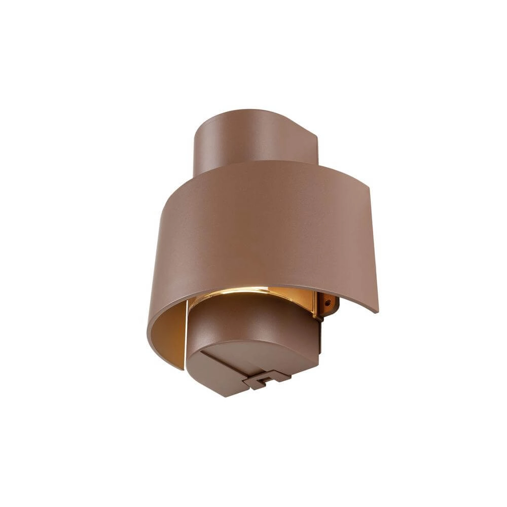 Design wall lamp Photoni Cyl Rusty brown SLV 4024163295284