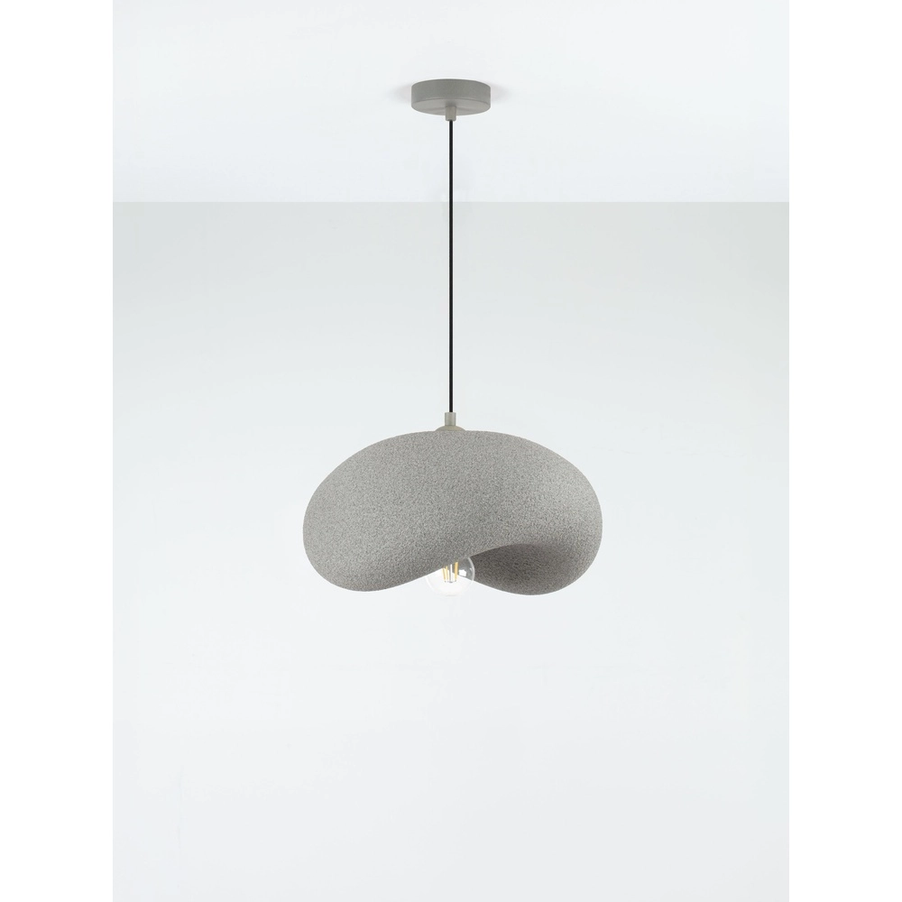 Modern pendant lamp Bambel grey Lyora 5212017495778