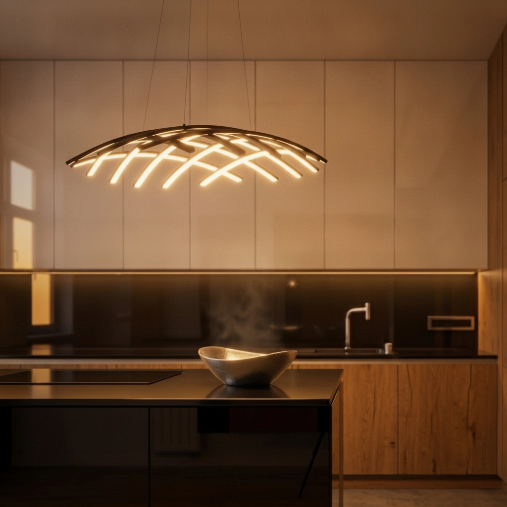 Pendant lamp Narvi black
