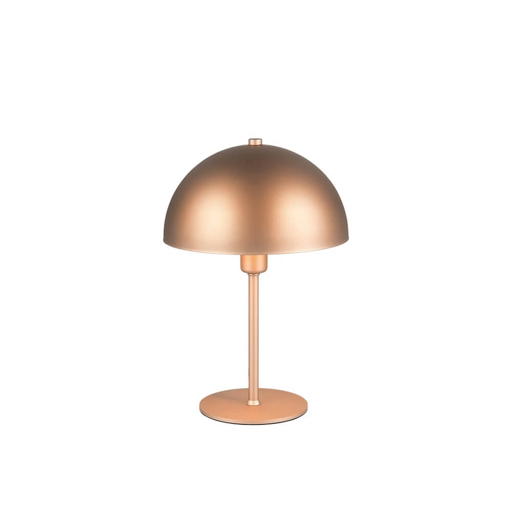 Design table lamp Nola coffee brown Ø 20cm Trio 4017807633924