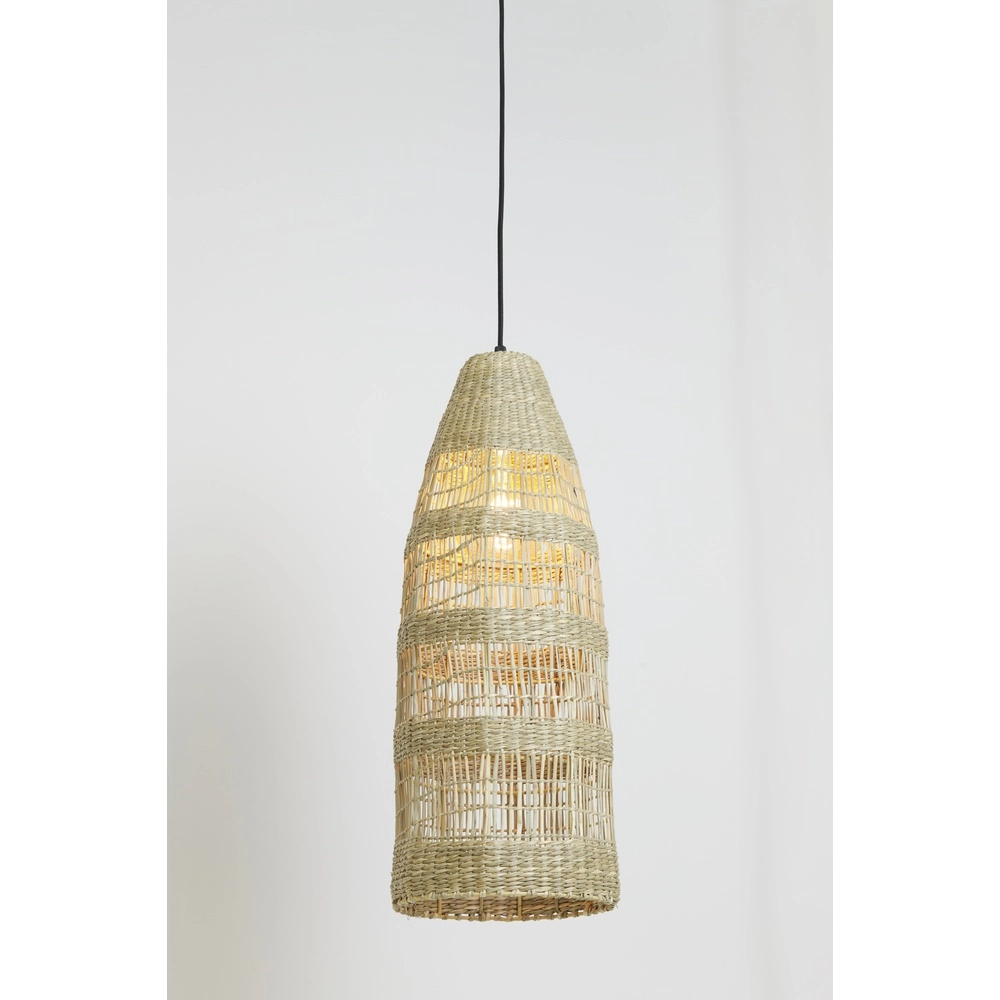 Seagrass pendant lamp Latika 42cm high - 1x E27 Light & Living 8717807644031