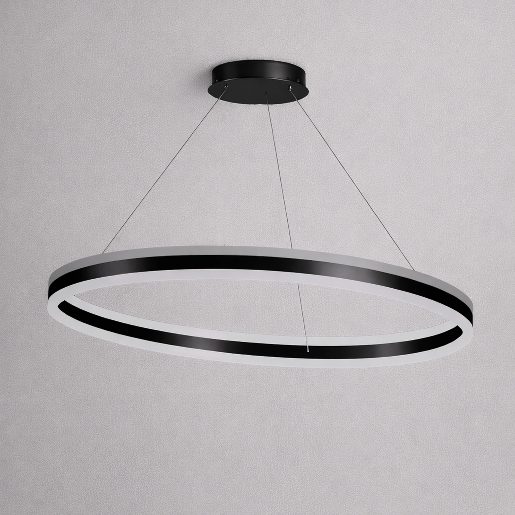 Design pendant lamp Ada Ø 100cm black Lyora 5053423315478