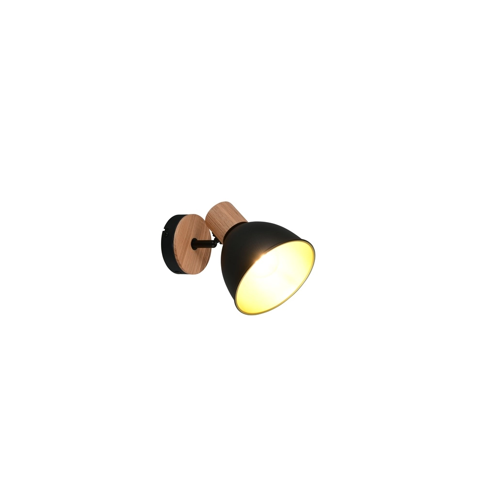 Ceiling lamp Delume Single Black Trio 4017807672237