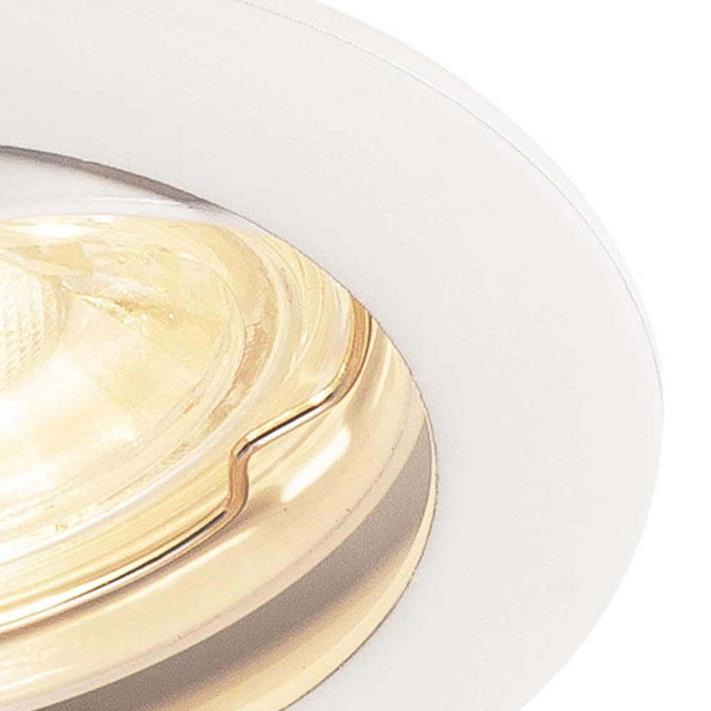 Directional recessed spotlight Pika GU10 8.3cm round white SLV 4024163190107