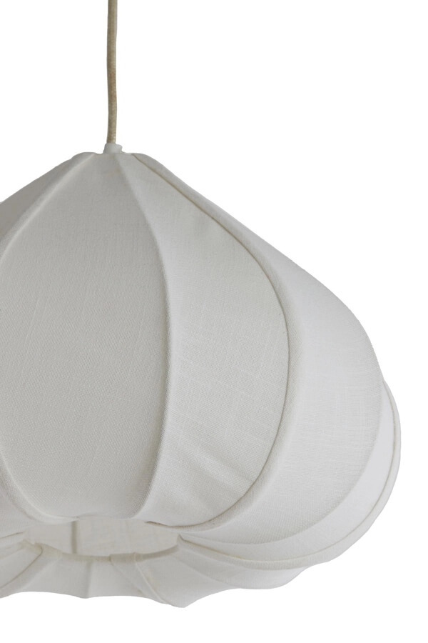 White pendant lamp Zubeda Ø 38.5cm Light & Living 8717807706616