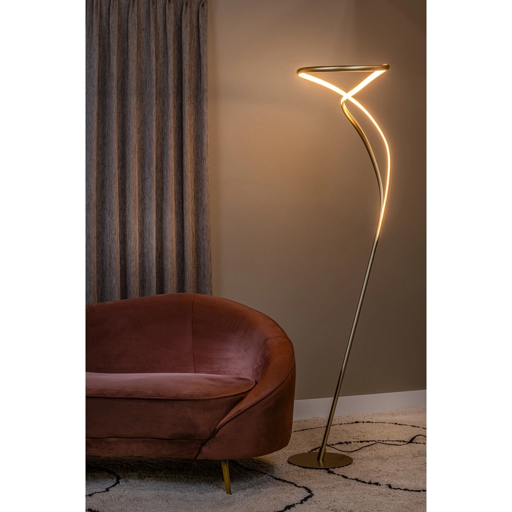 Floor lamp Sardana Design Gold Premium by Lucide 5411212560261