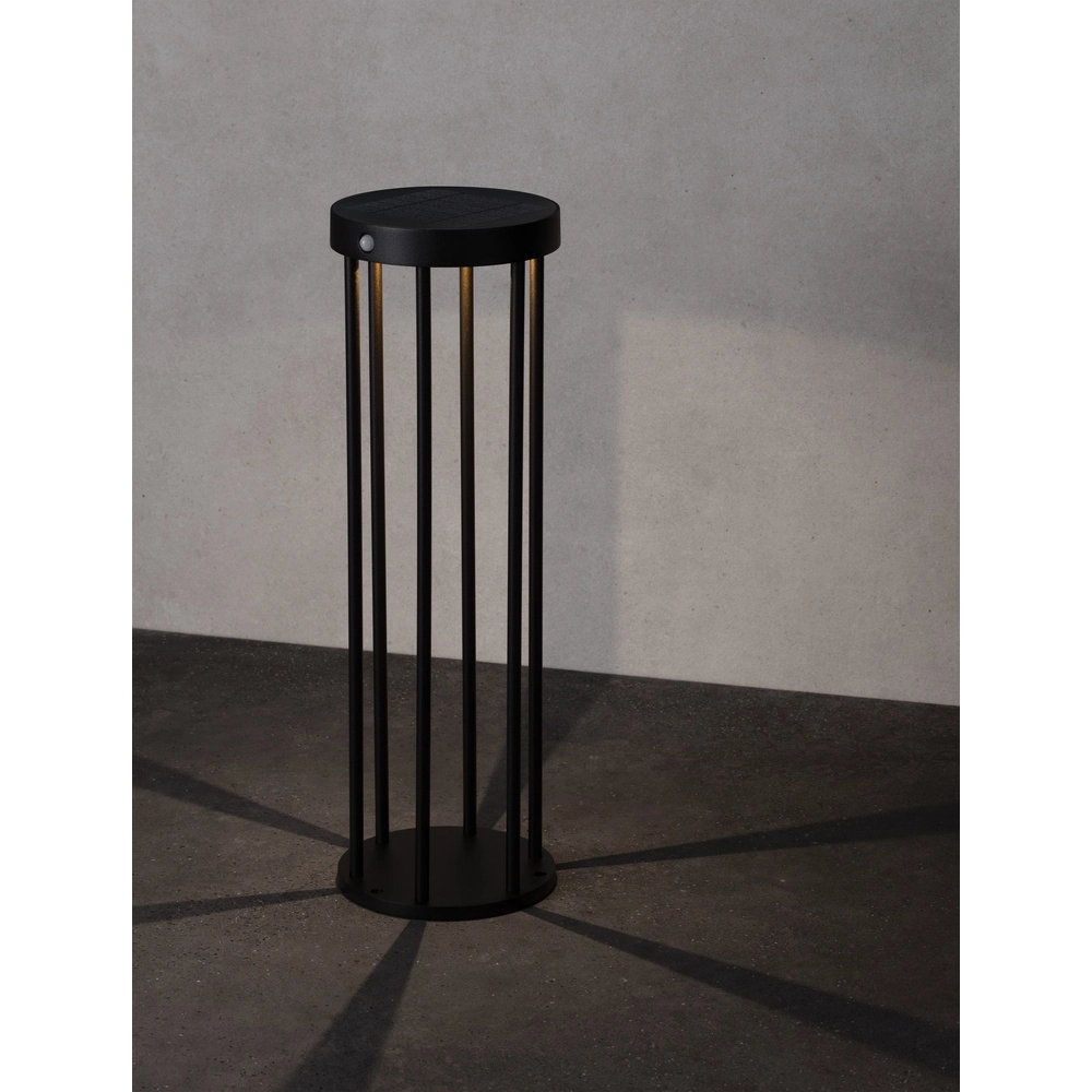 Solar garden lamp Aigo anthracite 50cm