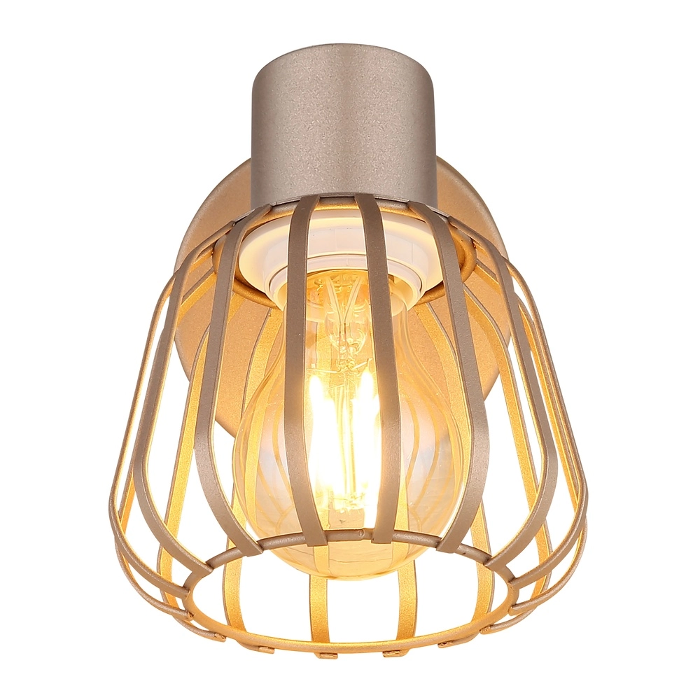 Wall light Olin coffee brown Globo 9007371583577