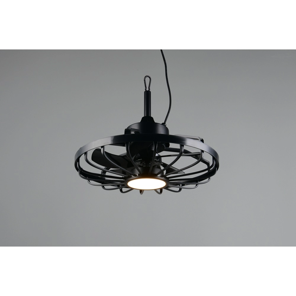 Black fan Oslo Ø 51cm