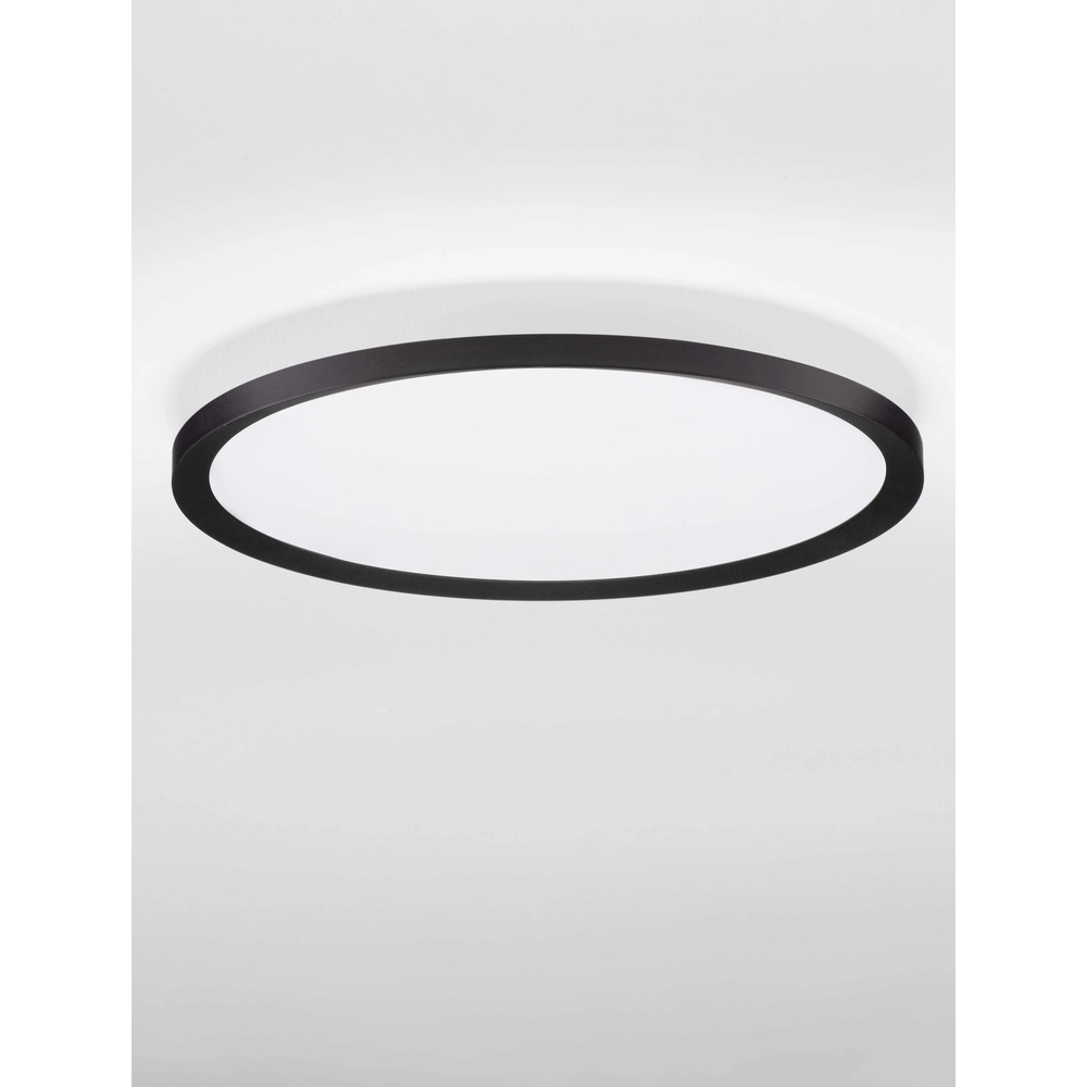 Ceiling light Aoton black Ø 40cm Lyora 5212017448705