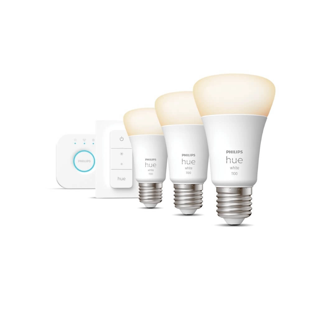Hue Starterpack - E27 - 10W - White set of 3 Philips 8719514289130