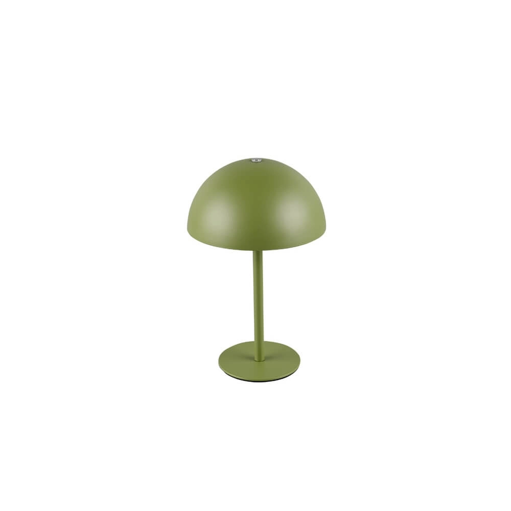 Table lamp Munoz green Ø 13cm Trio 4017807640861