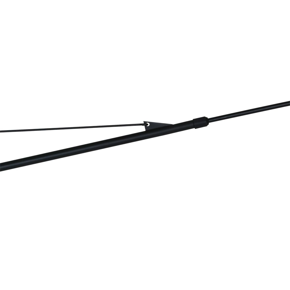 Wall lamp Elegant Classy with rattan and black hood Steinhauer 8712746182446