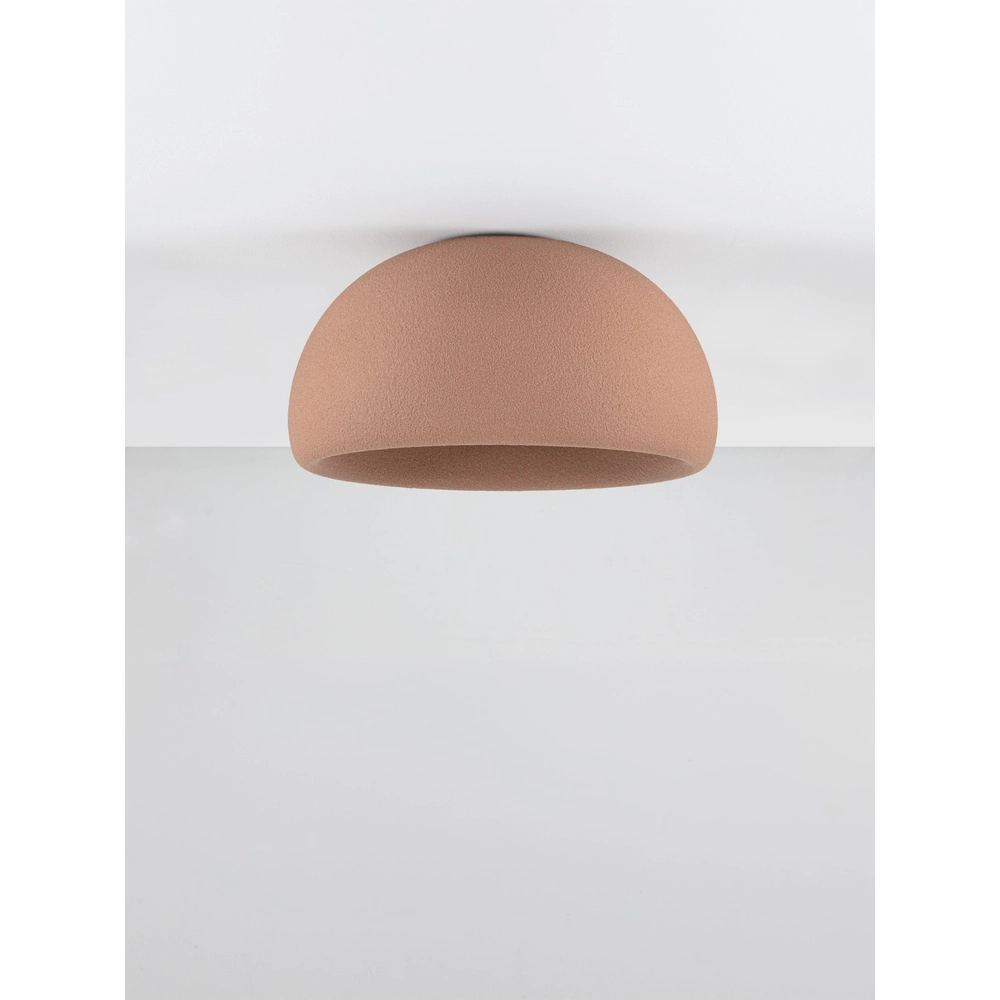 Modern ceiling lamp Davo terracotta Ø 50cm Lyora 5212017495716