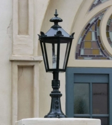 Old Dutch lighting hexagon